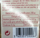 VINAIGRE D'ORLÉANS DE VIN BLANC SAVEUR NOIX 50cl — Martin Pouret, Orléans, Loire