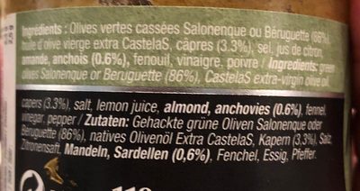 Tapenade Verte - Moulin Castelas