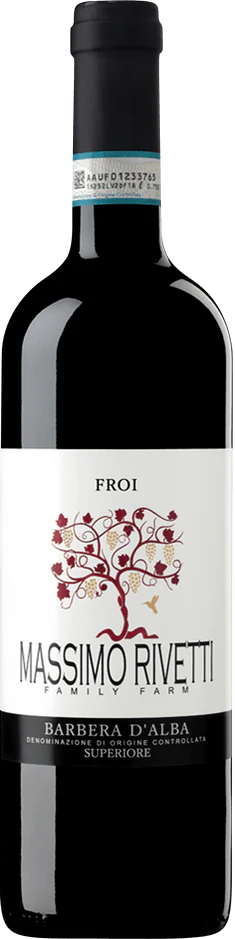 BARBERA D'ALBA SUPERIORE FROI  — Massimo Rivetti, Neive, Piemonte