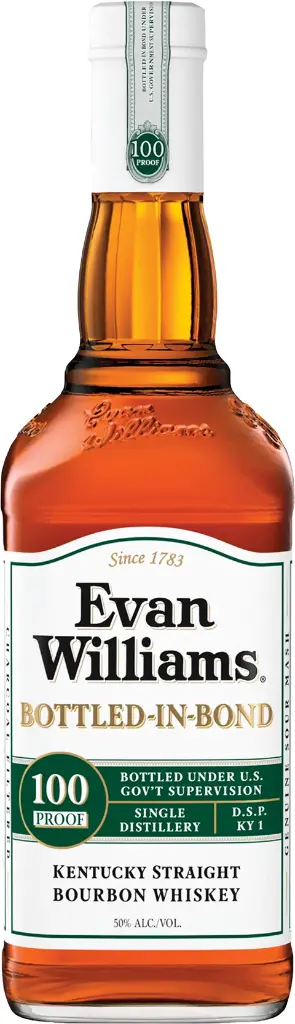 BOTTLED—IN—BOND WHITE LABEL  — Evan Williams