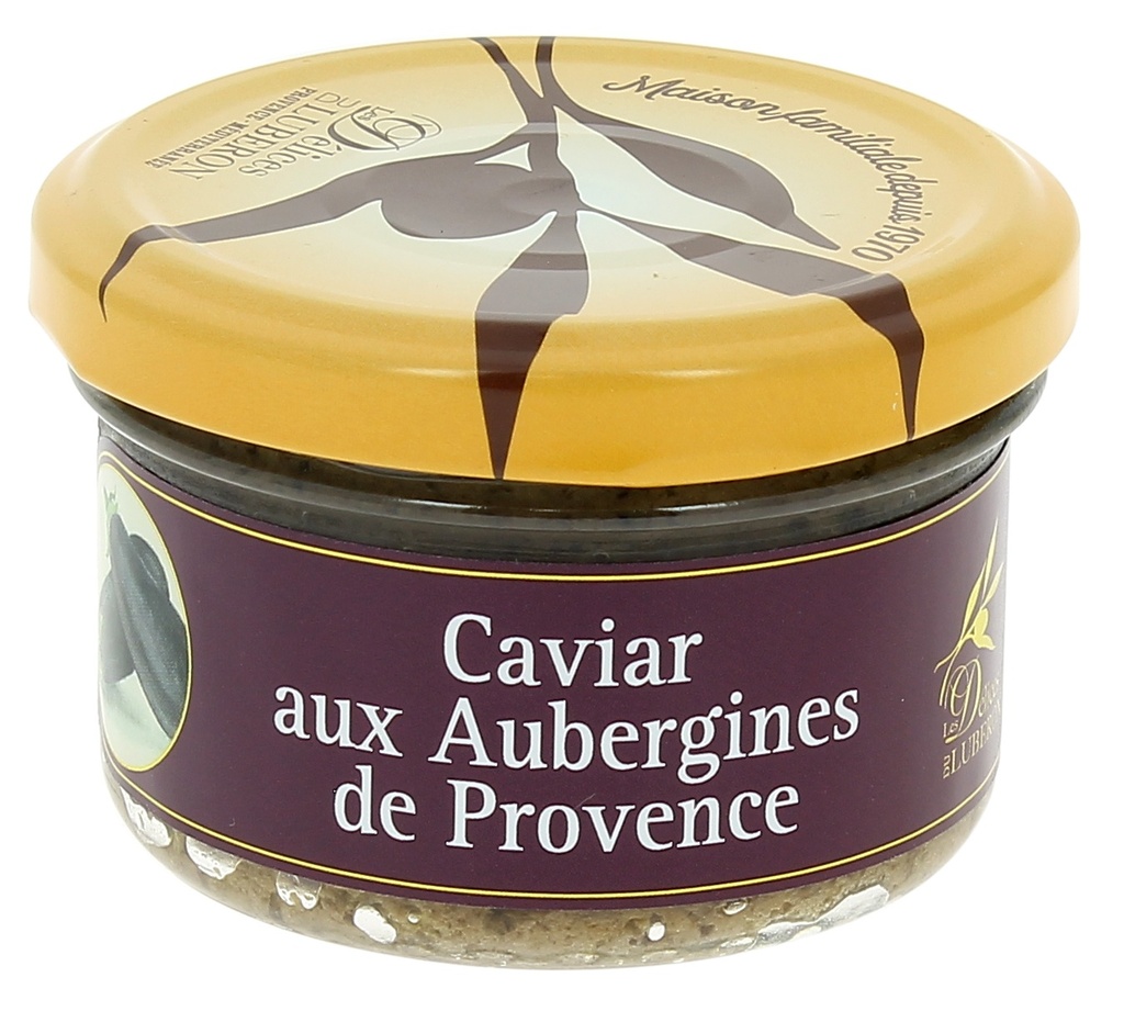 CAVIAR D'AUBERGINE de Provence 90g — Les Délices du Luberon, L’Isle-sur-la-Sorgue, Provence
