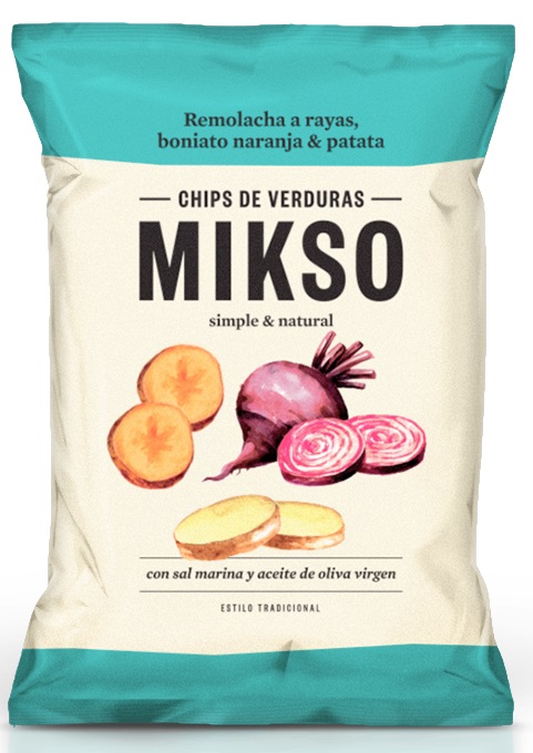Mikso - Chips aux légumes verts