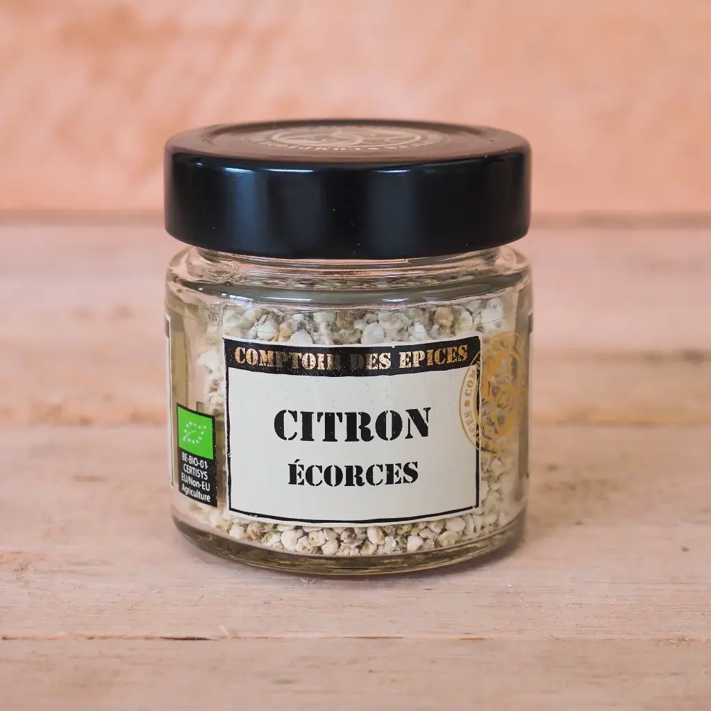 Citrons écorces concassée - Comptoir des Epices