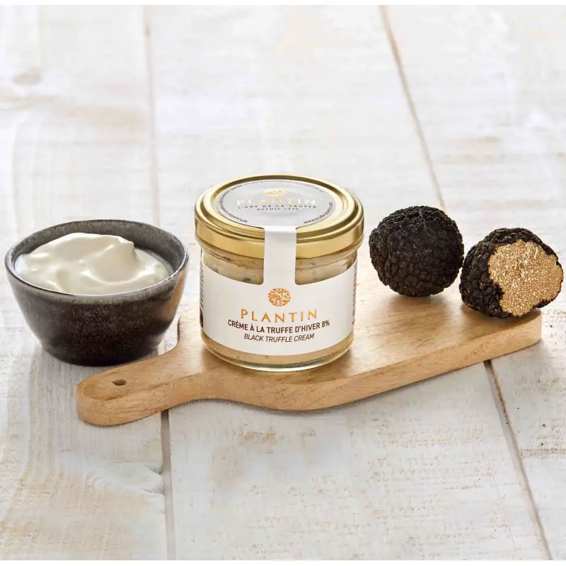 CRÈME À LA TRUFFES D’HIVER 8%  — Plantin, Puyméras, Vaucluse