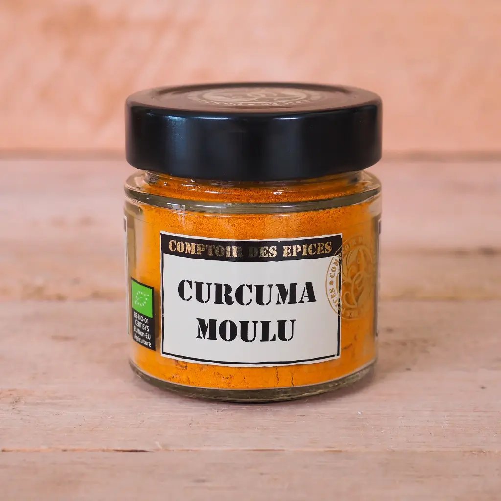 Curcuma moulu - Comptoir des Epices