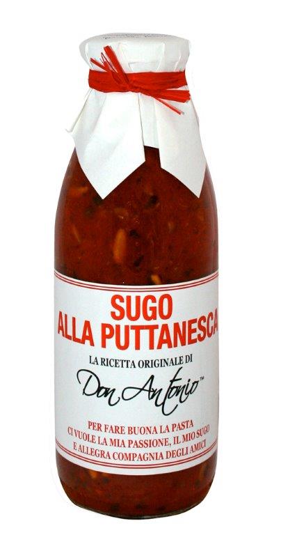 SUGO ALLA PUTTANESCA 500G  — Don Antonio