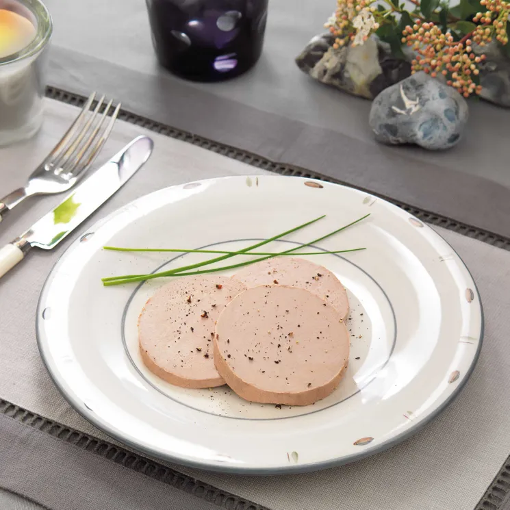 Foie Gras de canard entier mi—cuit frais 125g — Godard