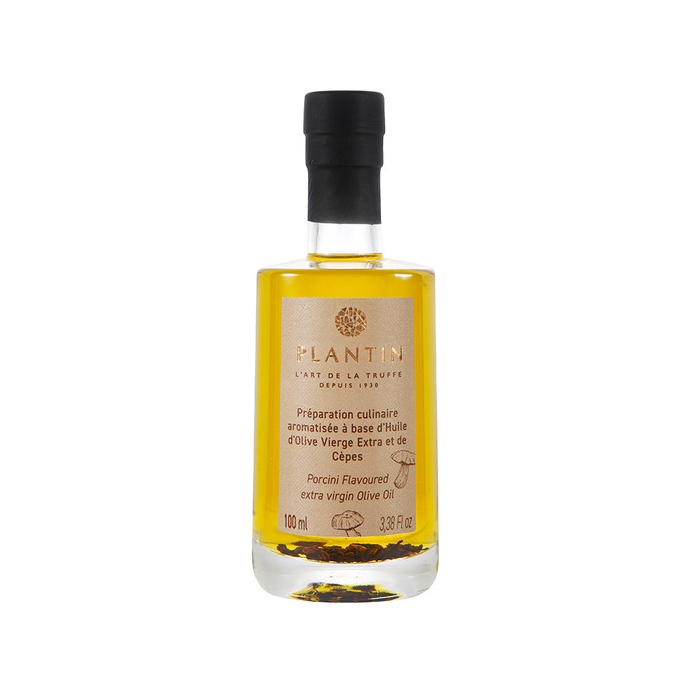 Huile olive aromatisée aux Cèpes - Plantin