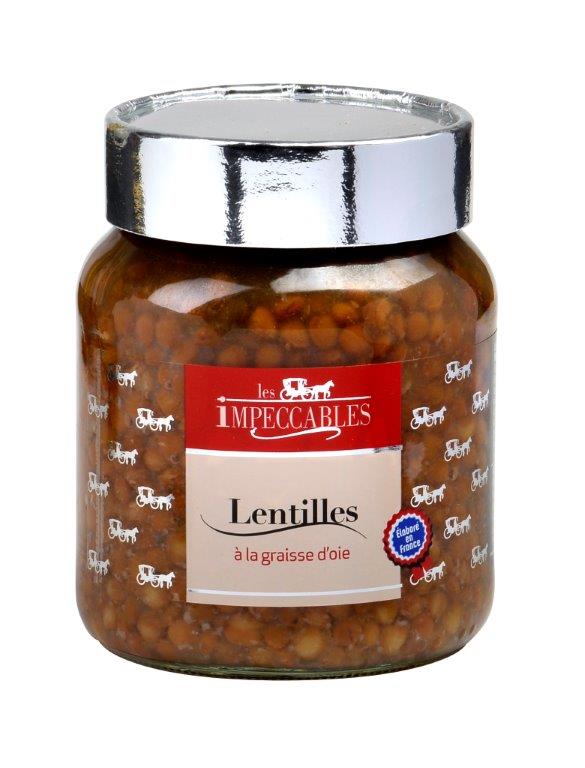 Lentille à la Graisse d'Oie - Les Impécables