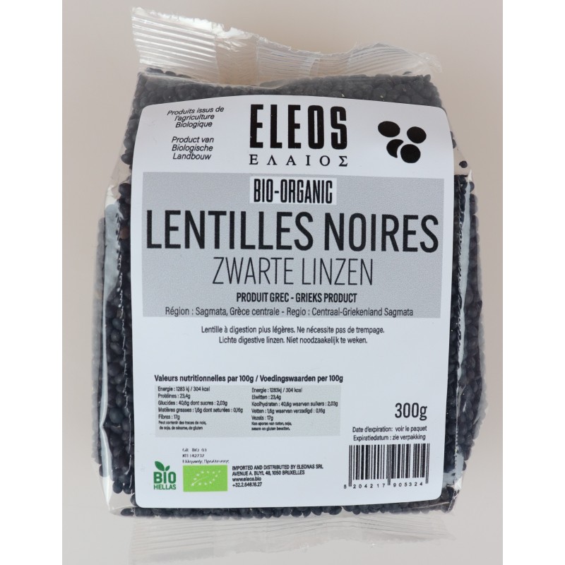 Lentilles noires - Eleos