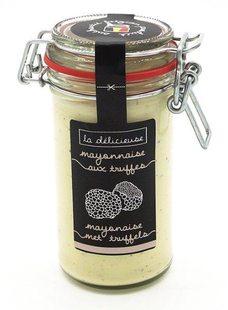 MAYONNAISE TRUFFÉ 250ML — La Délicieuse, Moutarderie Belge, Raeren, Liège