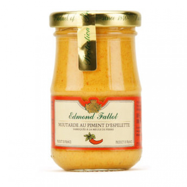 Moutarde au piment d'espelette 105g