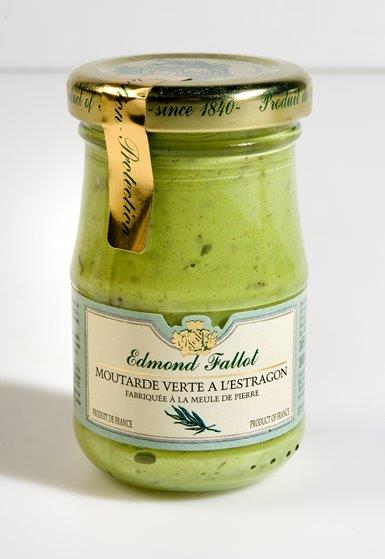 MOUTARDE À L'ESTRAGON 210G  — Edmond Fallot
