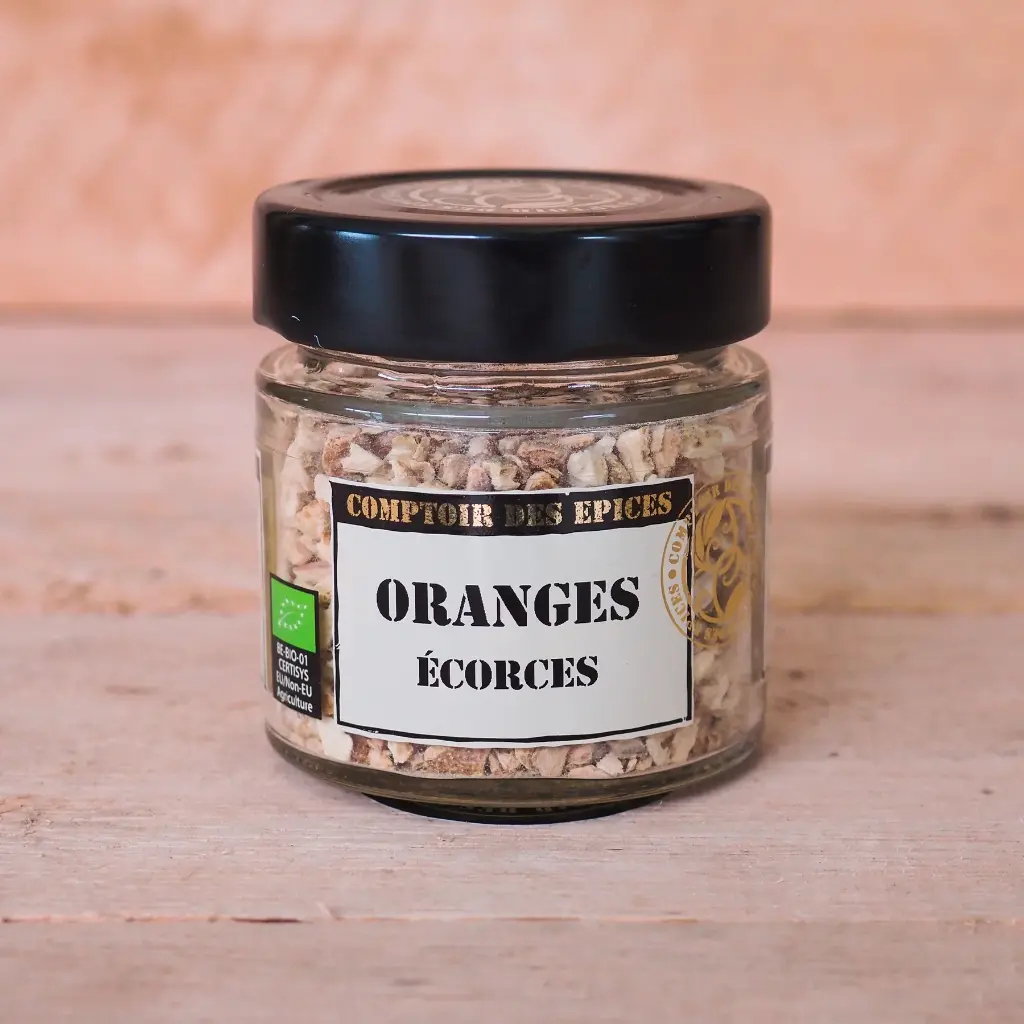 ORANGE ÉCORCES CONCASSÉES  — Comptoir des Epices, Verviers, Liège