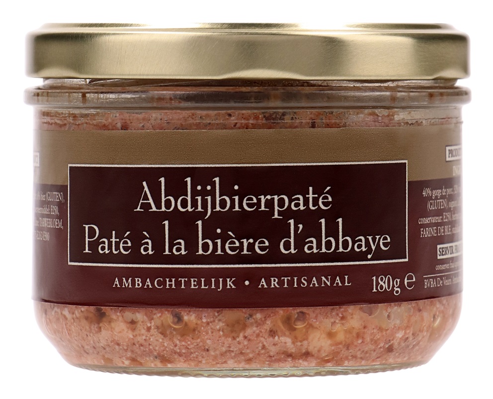 PÂTÉ A LA BIERE D'ABBAYE 180g — De Veurn Ambachtse, Alveringem, West—Vlaanderen