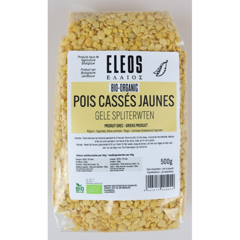 Pois cassé jaune - Eleos