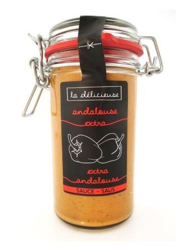 SAUCE ANDALOUSE 250ML — La Délicieuse, Moutarderie Belge, Raeren, Liège