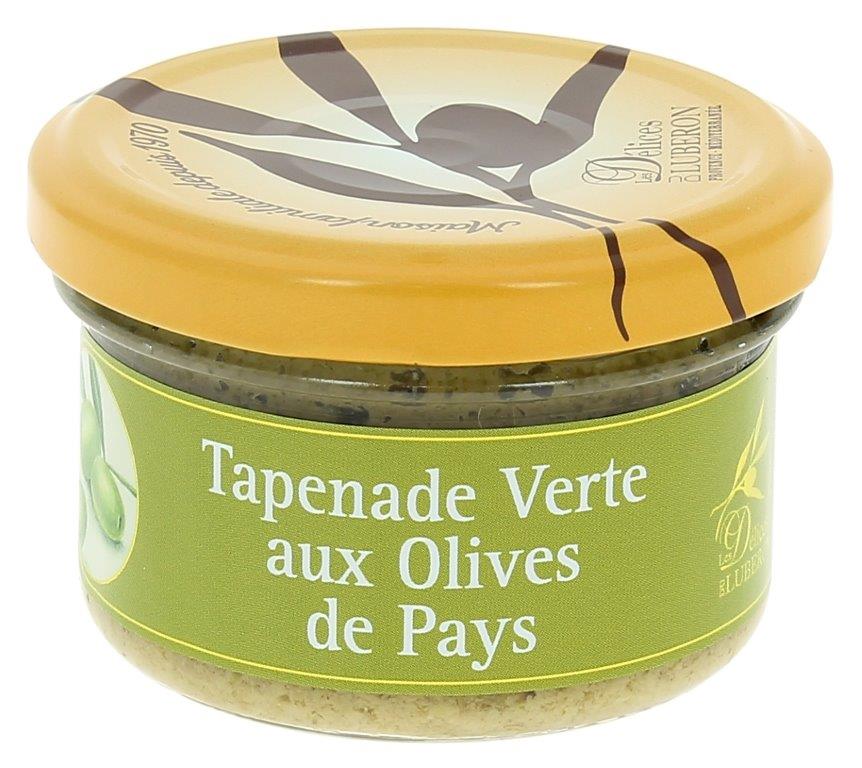 TAPENADE OLIVE VERTE 90g — Les Délices du Luberon, L’Isle-sur-la-Sorgue, Provence