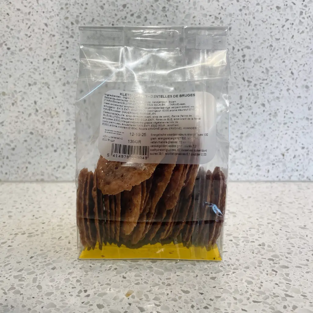 BISCUIT DENTELLE DE BRUGES 140G  — Belgique