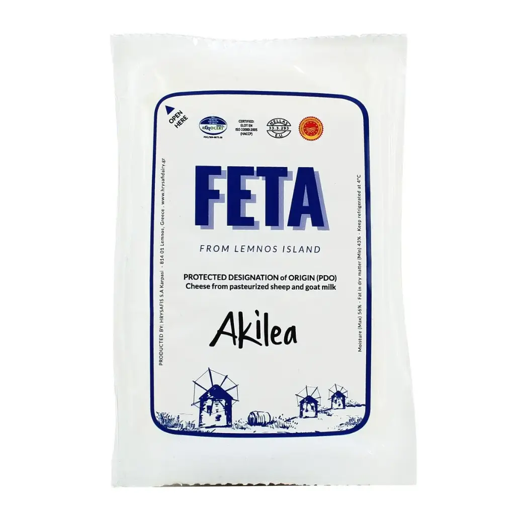 FETA Lemnos AOP 200g — Famille Hrysafis, Lemnos, Grèce