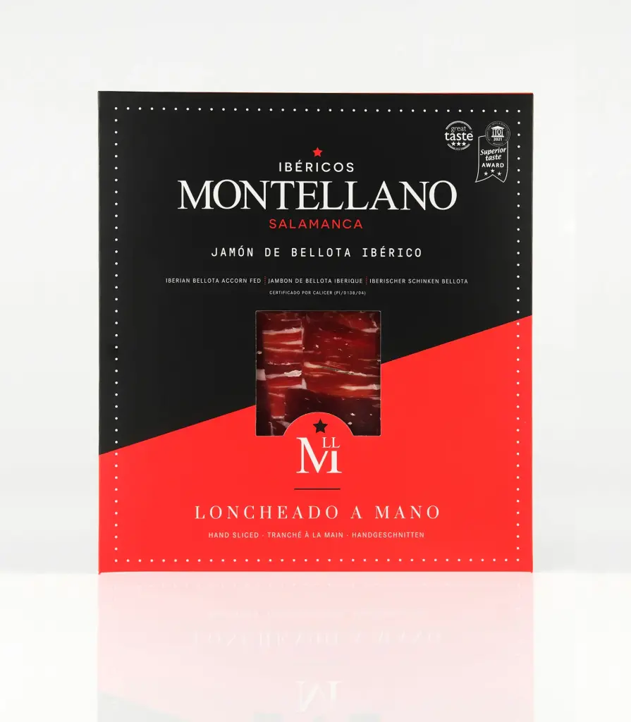 JAMBON IBERIQUE BELLOTA TRANCHÉ 50G  — Montellano