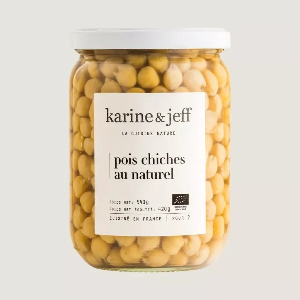 Pois chiches au naturel - Karine et Jeff