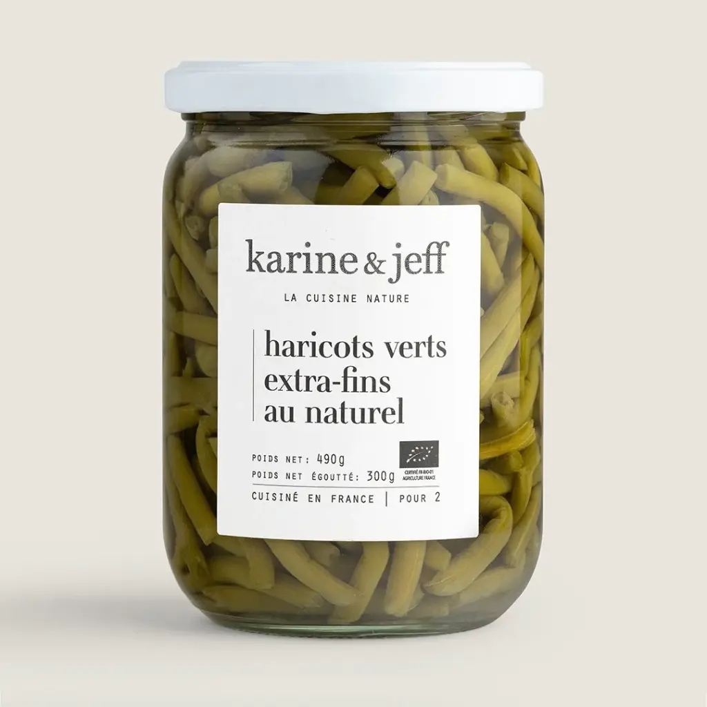 HARICOTS VERTS EXTRA —fins au naturel