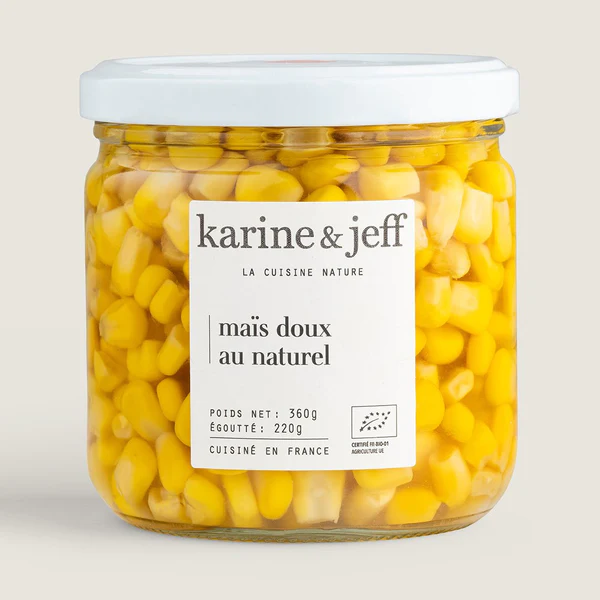 MAÏS DOUX AU NATUREL  — Karine et Jeff