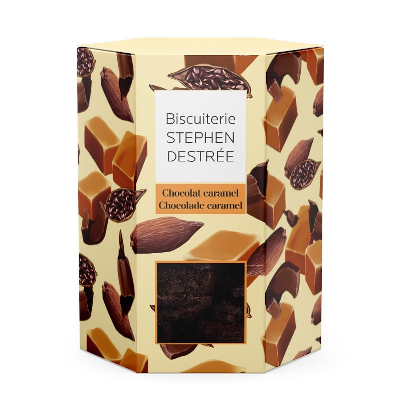 Biscuit Chocolat Caramel- Stephan Destrée
