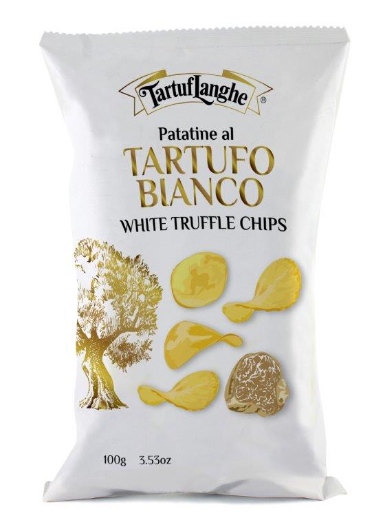 CHIPS À LA TRUFFE BLANCHE  — Tartuf'Langhe, Alba, Piemonte