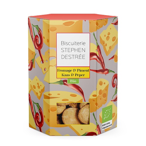 Biscuit Fromage et Piment - Stephan Destrée