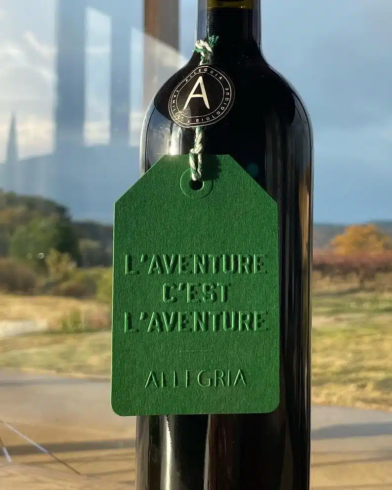 L’AVENTURE C’EST L’AVENTURE, PAYS D'HERAULT  — Allegria