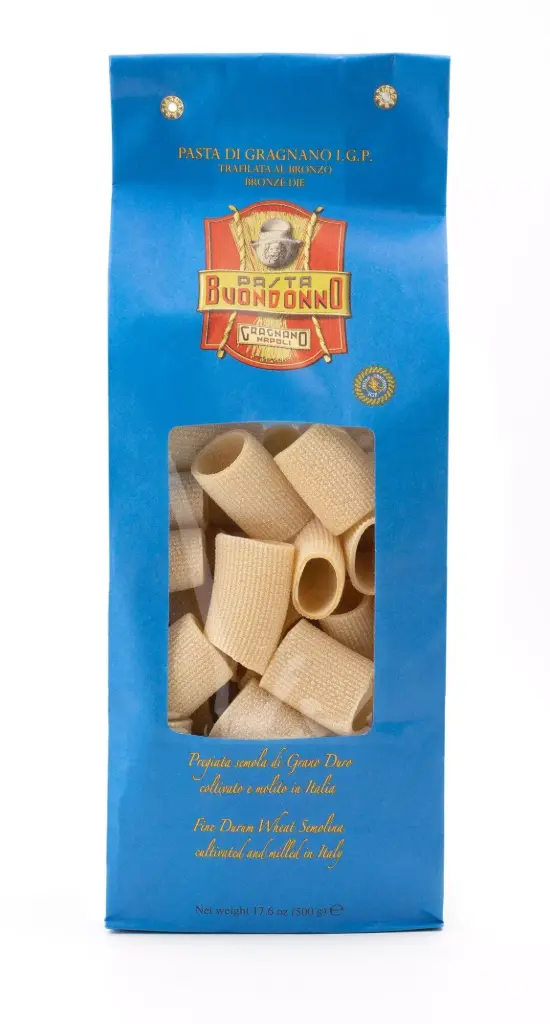 PACCHERI RIGATI 500G  — Andrea Buondonno, Gragnano, Campania