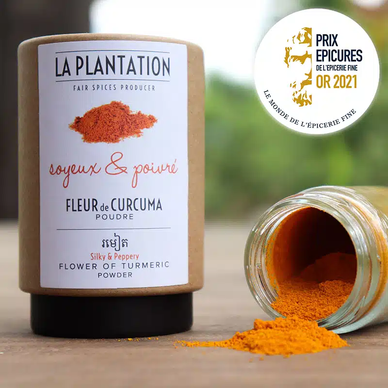 FLEUR DE CURCUMA EN POUDRE — La Plantation