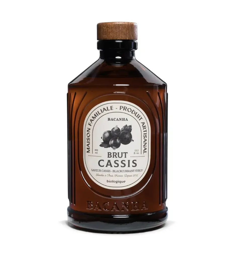 Sirop Brut de Cassis - Bacanha