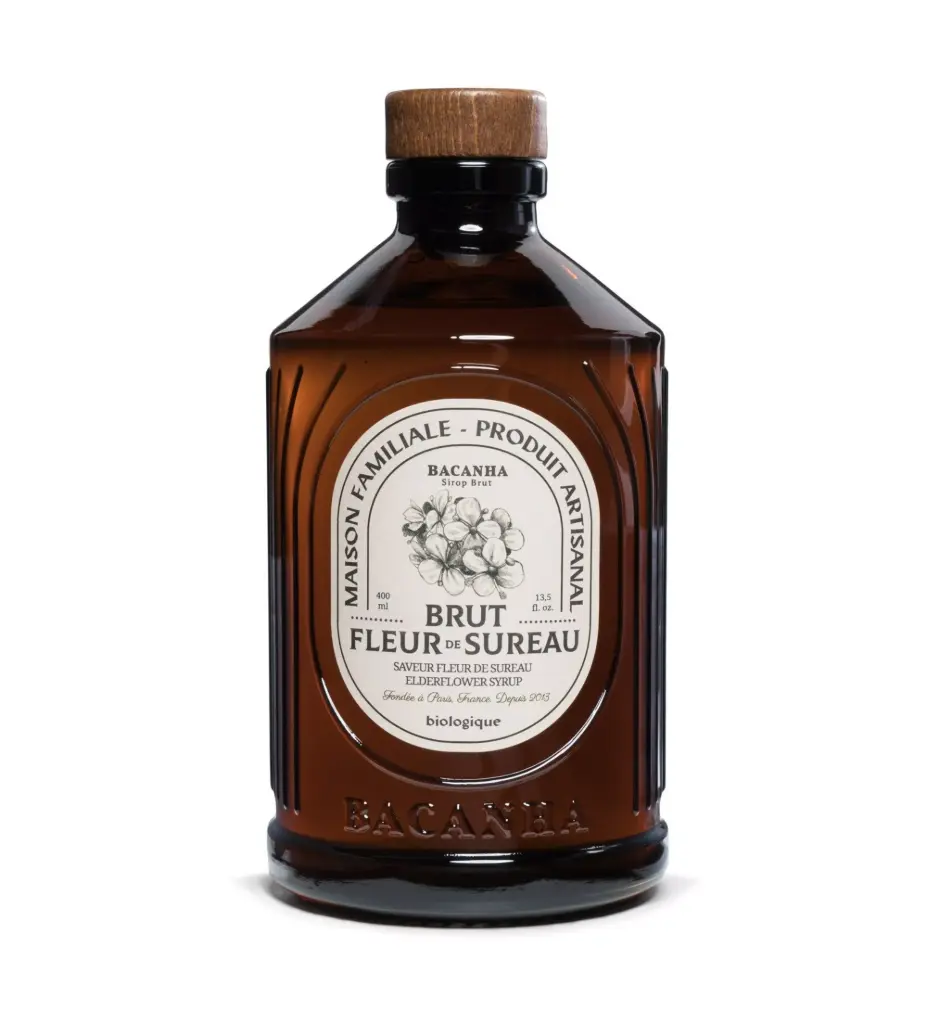 SIROP BRUT DE FLEUR DE SUREAU  — Bacanha, Saint—Soupplets