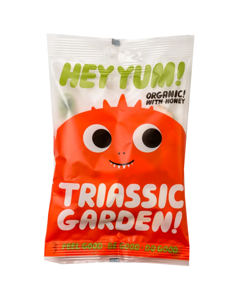 Triassic Garden, Bonbons aux fruits bio - Hey Yum!
