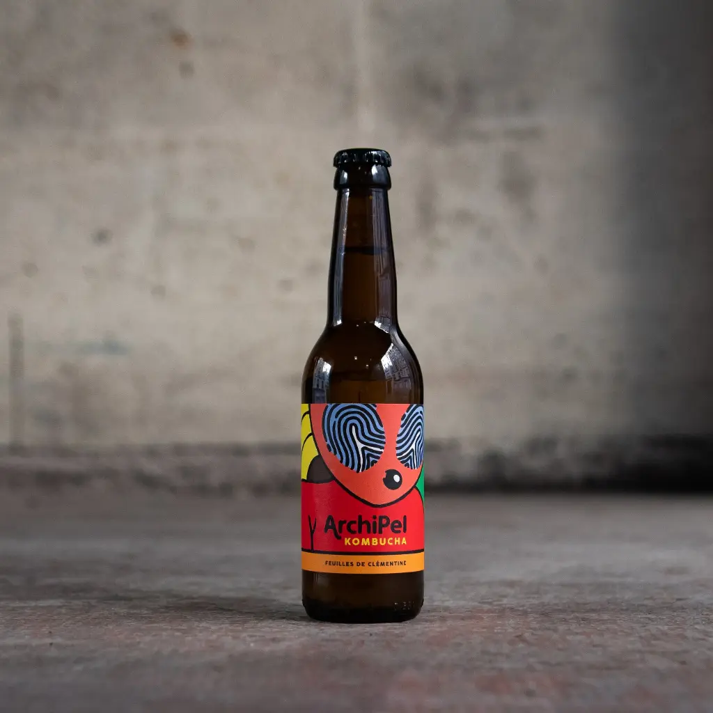 KOMBUCHA FEUILLES DE CLÉMENTINE  — Archipel