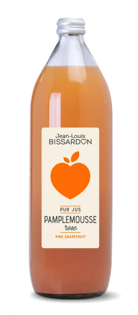 JUS DE PAMPLEMOUSSE Rose 1L — Bissardon, Saint-Paul-en-Jarez, Loire
