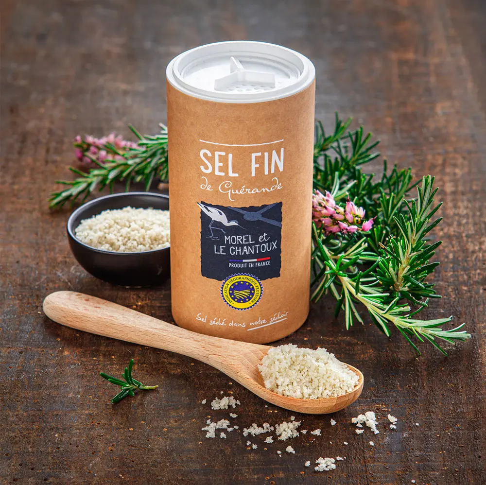 SEL FIN SEC DE GUÉRANDE IGP 180g — Morel et Le Chantoux, Assérac, Bretagne