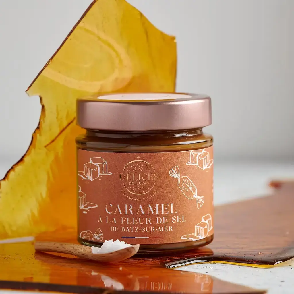 CRÈME DE CARAMEL À LA FLEUR DE SEL  — O Delice de Lucas