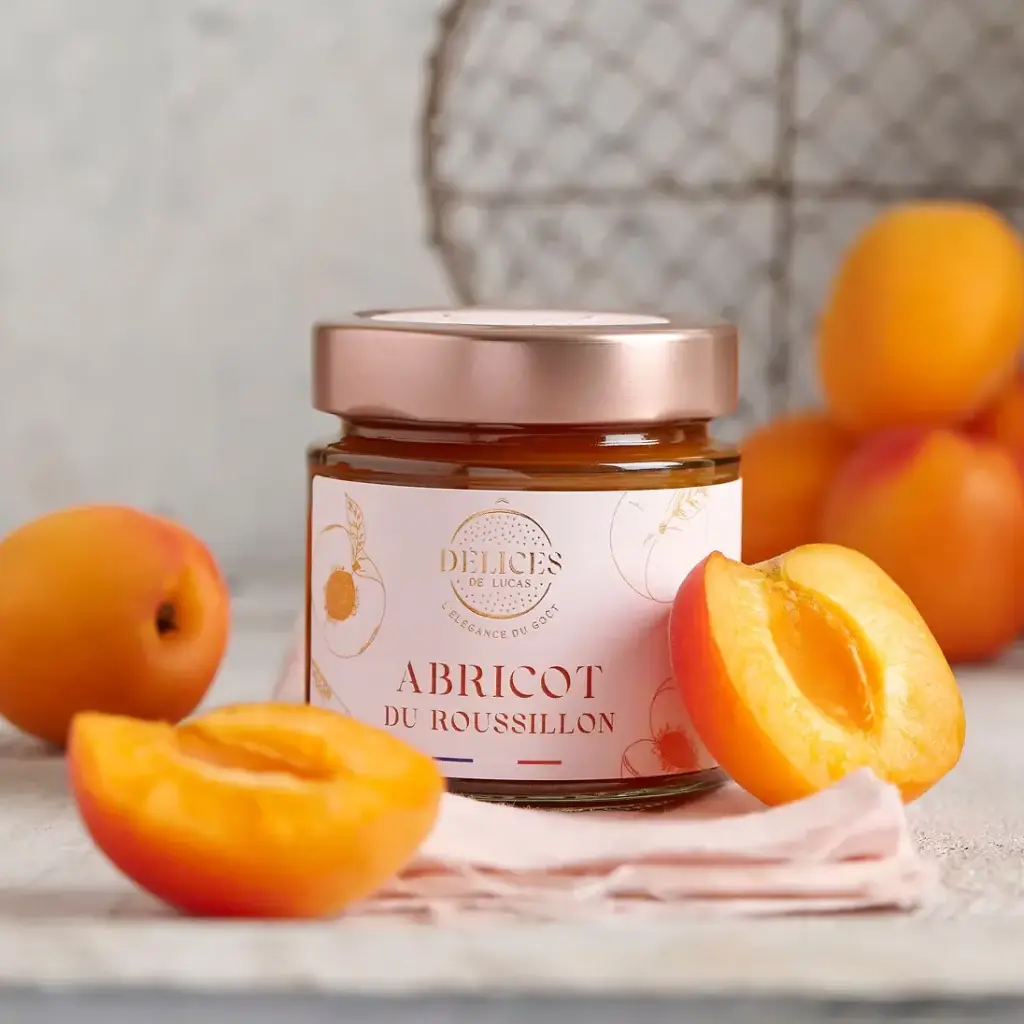 CONFITURE D'ABRICOT DU ROUSSILLON — O Delice de Lucas, Villeloup, Aube