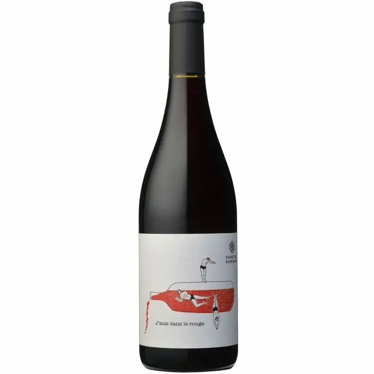 JE SUIS DANS LE ROUGE, Côtes du Rhône Rouge — Chastel Samson