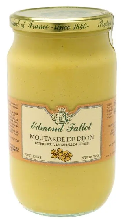 MOUTARDE DE DIJON 850G  — Edmond Fallot, Beaune