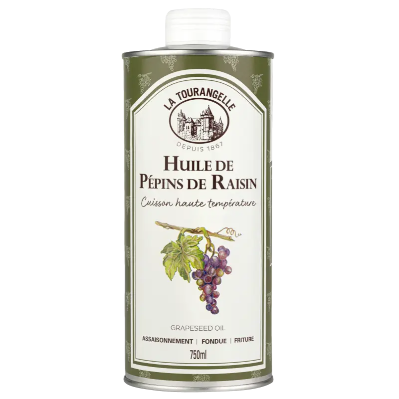 HUILE DE PÉPINS DE RAISINS 750ML — La Tourangelle