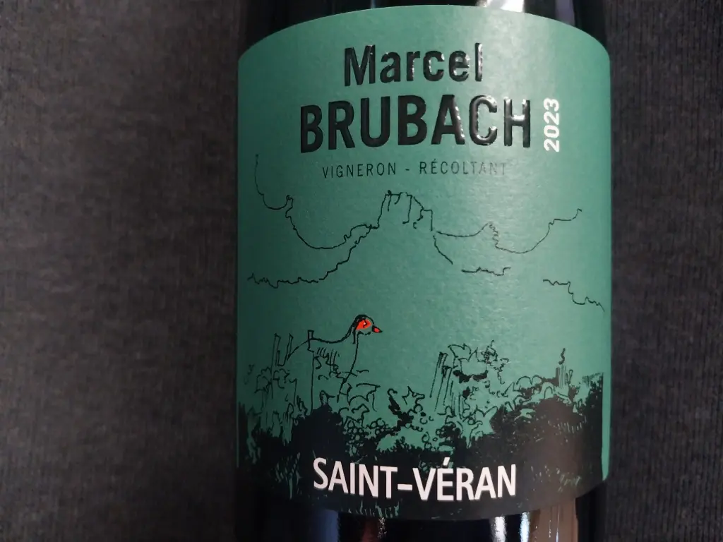 SAINT-VÉRAN CHAMPS PERDRIX  — Marcel Brubach, Solutré-Pouilly, Bourgogne