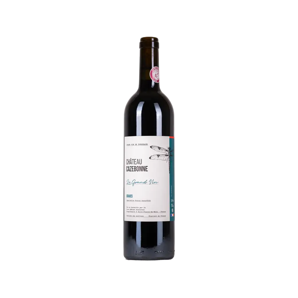 LE GRAND VIN 2022, GRAVE ROUGE  — Château Cazebonne, Saint-Pierre-de-Mons, Gironde