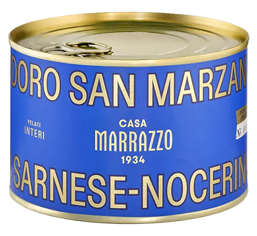TOMATES PELÉES SAN MARZANO 420G — Casa Marrazzo, Pagani, Campagna