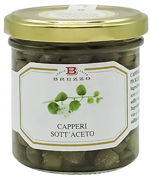 CAPRES AU VINAIGRE 150G — Brezzo, Serafino, Piemonte