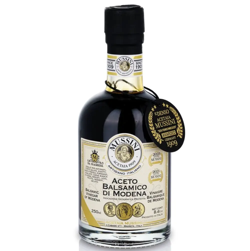3 MONETA IL DENSO 250ml, Vinaigre Balsamique de Modène IGP — Acetaia Mussini